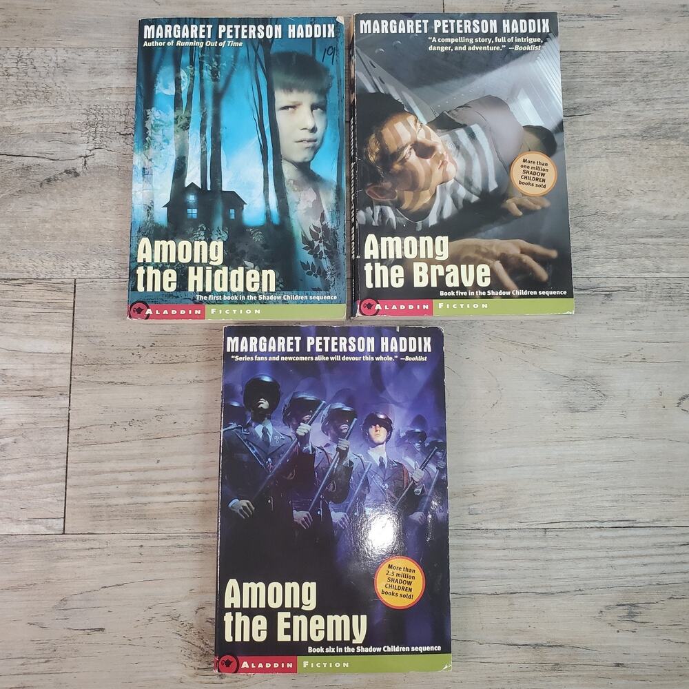 Shadow Children Series 1, 5, 6 Margaret Peterson Haddix Book Lot of 3 Paperback
